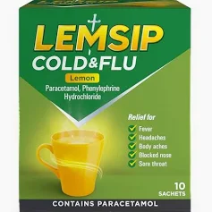 Lemsip Cold and Flu Lemon