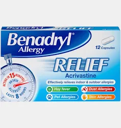 Benadryl Allergy Relief Capsules