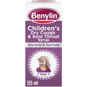 Benylin Children's Dry Cough & Sore Throat Syrup