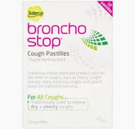 Buttercup Bronchostop 10 cough pastilles