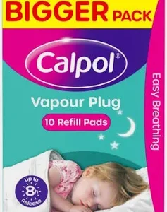 Calpol Vapour Plug Refill Pads - 10 Pads