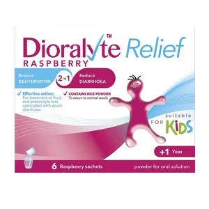 Dioralyte Relief Rasberry Sachets