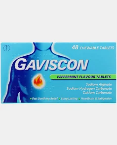 Gaviscon Chewable Tablets Peppermint