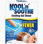 Kool 'n' Soothe Migraine Cooling Gel Sheets