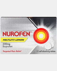 Nurofen Meltlets Lemon Self-Dissolving Tablets