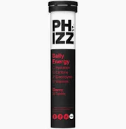 Phizz Daily Energy Cherry Effervescent Tablets