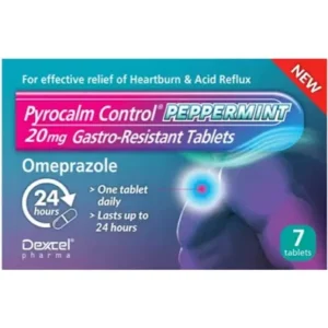 Pyrocalm Control Gastro-Resistant Tablets Peppermint
