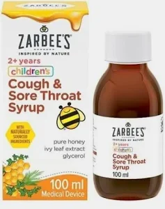 Zarbees Children's Cough & Sore Throat Syrup