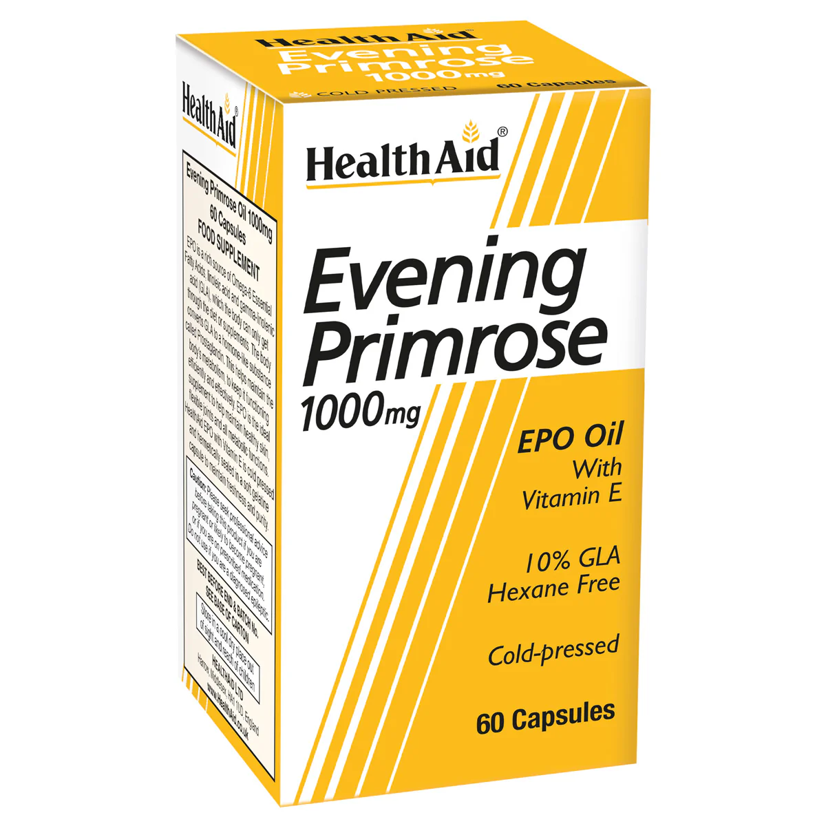 HealthAid Evening Primrose Oil 1000mg Capsules