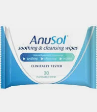 Anusol Soothing & Cleansing Flushable Wipes