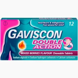 Gaviscon Double Action Chewable Tablets - Mixed Berry