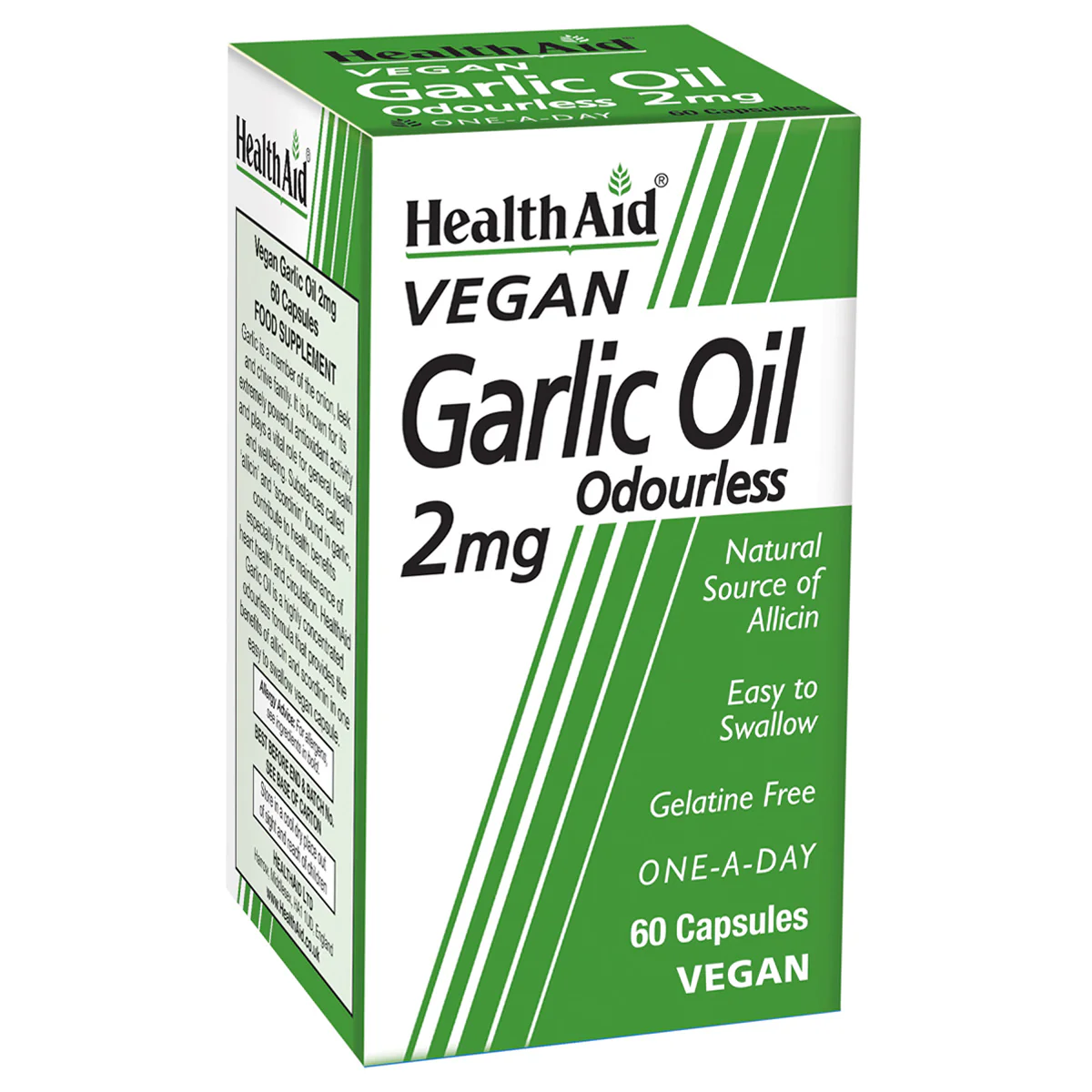 HealthAid Odourless Garlic Oil Vegicaps