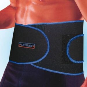 Fortuna Neoprene Back Support With Stays - Medium