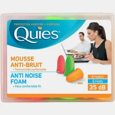 Quies Anti-Noise Foam Ear Plugs