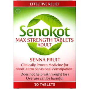 Senokot Max Strength Tablets Senna Fruit