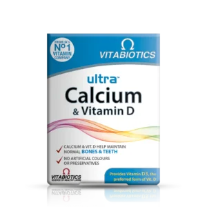 Vitabiotics Ultra Calcium & Vitamin D 30 Tablets