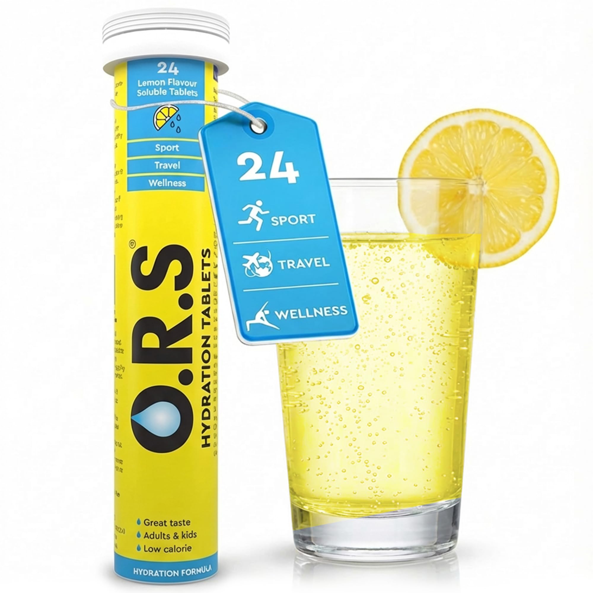 O.R.S Lemon Flavour Tablets