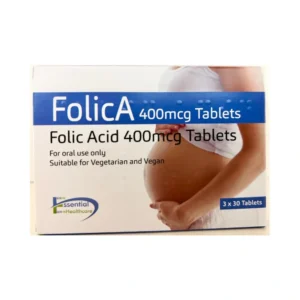 Folic Acid 400mcg Tablets