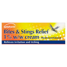 Galpharm Bite and Sting Relief 1% Cream Hydrocortisone