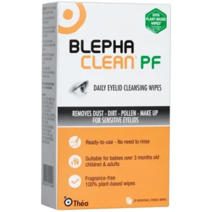 Blephaclean PF Eyelid Cleansing Wipes