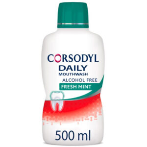 Corsodyl Daily Mouthwash Freshmint Alcohol Free
