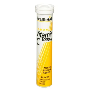 Healthaid Vitamin C 1000mg Lemon Effervescent Tablets