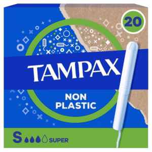 Tampax Non-Plastic Small Tampons