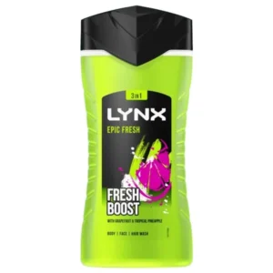 Lynx Epic Fresh Boost 3 In 1 Shower Gel