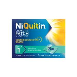 NiQuitin Step One Clear Patches 21mg