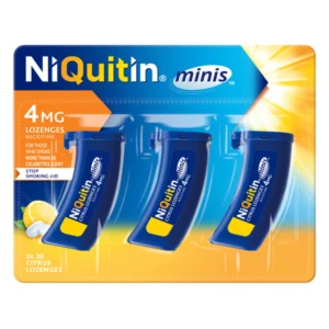 NiQuitin Minis 4mg Citrus Lozenges