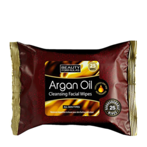 Beauty Formulas Argan Oil Cleansing Facial Wipes