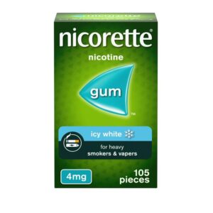 Nicorette Icy White 4mg Gum
