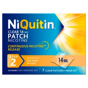 NiQuitin Step Two Clear Patches 14mg