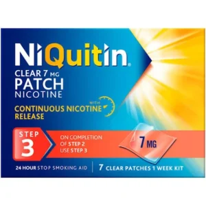 NiQuitin Step Three Clear Patches 7mg