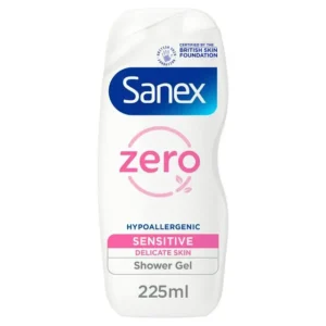 Sanex Zero% Sensitive Shower Gel Body Wash